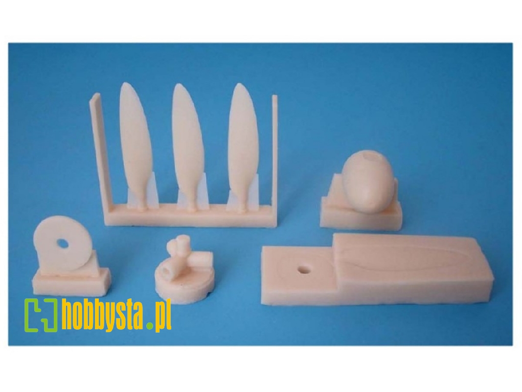 Focke-wulf Fw-190 D-9 - Propeller With Tool (Designed To Be Used With Eduard Kits And Tamiya Kits) - zdjęcie 1