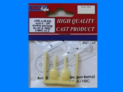 Avia S-199 - Machine Gun Bulge (Designed To Be Used With Academy And Hobbycraft Kits) - zdjęcie 1