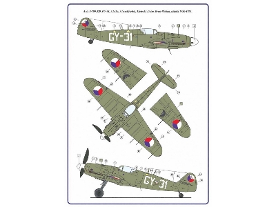Avia S-199 Mezek - Correct Set Part 1 (For Academy And Hobby Craft Kits) - zdjęcie 8