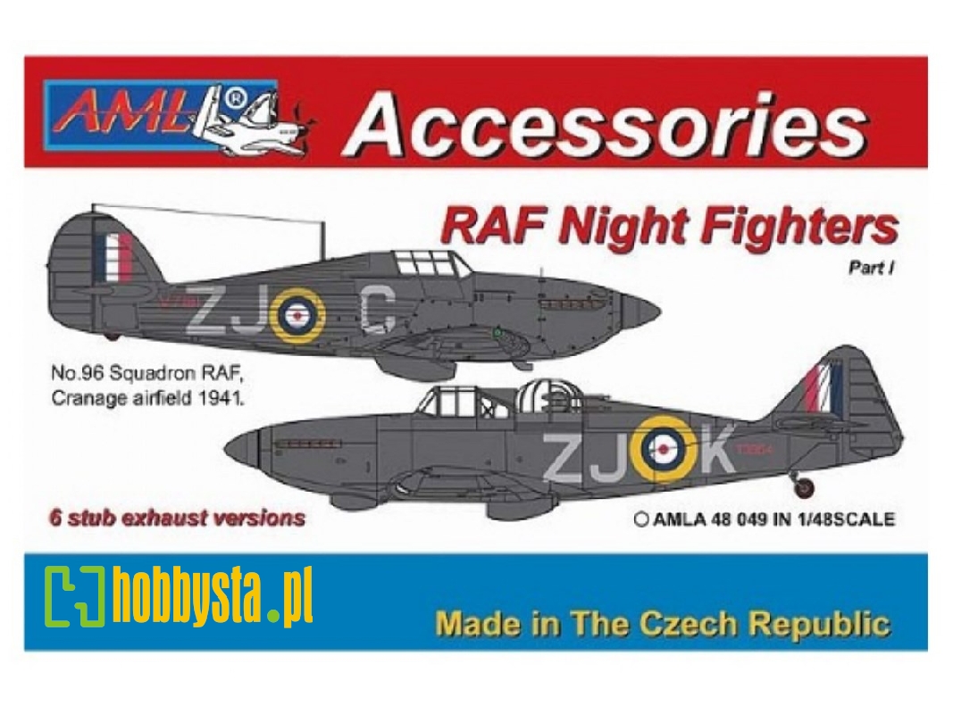 Hurricane Mk.I & Defiant Mk.I - Raf Night Fighters Part 1 (For Airfix Kits) - zdjęcie 1