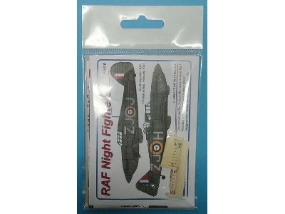 Raf Night Fighters - Hurricane Mk.I & Defiant Mk.I Conversion Set (For Airfix / Revell / Hasegawa Kits) - zdjęcie 2