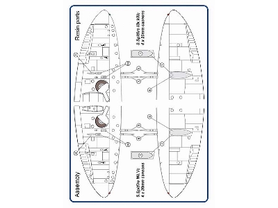 Supermarine Spitfire Mk.Vc / Mk.Viiic - Wing Cannons (Designed To Be Used With Airfix / Eduard Kits) - zdjęcie 5