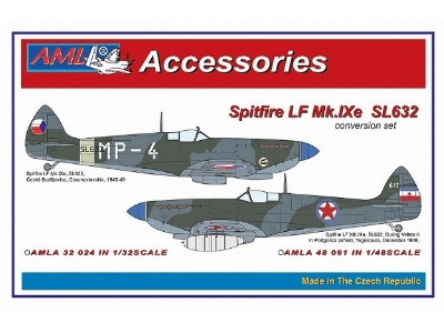 Supermarine Spitfire Mk.Ixe With Germany Fuels - Czech Af (For Eduard Kits) - zdjęcie 1