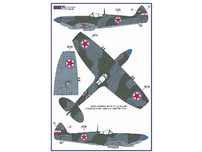 Supermarine Spitfire Mk.Ixe With Germany Fuels - Czech Af (For Eduard Kits) - zdjęcie 3