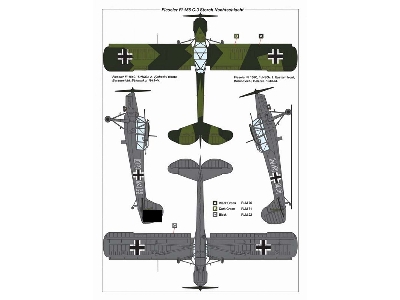 Fieseler Fi-156 C-3 'storch' Nachtschlacht Conversion Set - zdjęcie 3