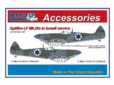 Supermarine Spitfire Lf Mk.Ixe With German Fuel Tanks In Israeli Af Service Conversion Set - zdjęcie 1