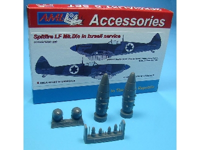 Supermarine Spitfire Lf Mk.Ixe With German Fuel Tanks In Israeli Af Service Conversion Set - zdjęcie 2