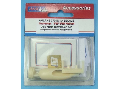 Full Radar Conversion Set For The Grumman F6f-3/6n Hellcat (Designed To Be Used With Eduard Kits And Hasegawa Kits) - zdjęcie 1