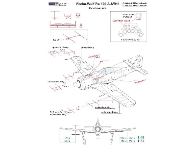 Focke-wulf Fw-190 A-8/R11 With Fug 217 J-2 Neptun (Designed To Be Used With Eduard Kits And Tamiya Kits) - zdjęcie 2