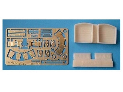Wheel Well For Curtiss P-40 B/C/E/M/N (Designed To Be Used With Academy And Hasegawa Kits) - zdjęcie 1
