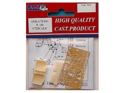 Wheel Well For Curtiss P-40 B/C/E/M/N (Designed To Be Used With Academy And Hasegawa Kits) - zdjęcie 2