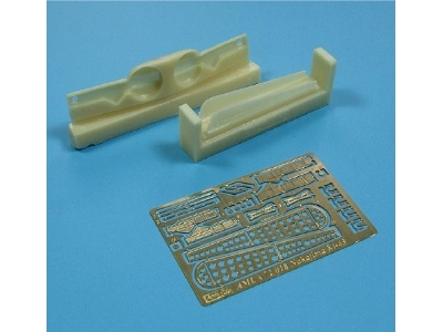 Nakajima Ki-43 Oscar - Undercarriage And Flaps Set (Designed To Be Used With Hasegawa Kits) - zdjęcie 3