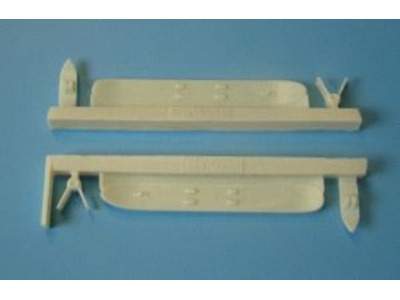Skis For Fokker D.Vii - Finnish Version (For Revell And Roden Kits) - zdjęcie 1