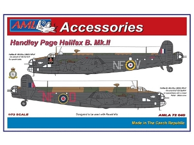 Handley Page Halifax Mk.I / Mk.Ii - Correction Set (For Revell Kits) - zdjęcie 1