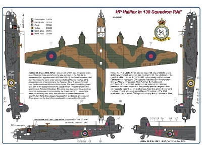 Handley Page Halifax Mk.I / Mk.Ii - Correction Set (For Revell Kits) - zdjęcie 4