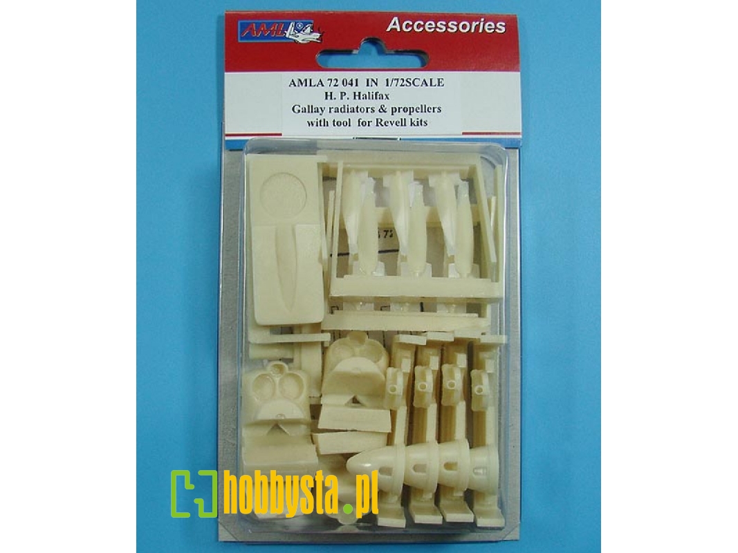 Handley-page Halifax Mk.Ii - Resin Parts Only Correction Set (For Revell Kits) - zdjęcie 1 Handley-page Halifax Mk.Ii - Resin Parts Only Correction Set (For Revell Kits) - zdjęcie 1