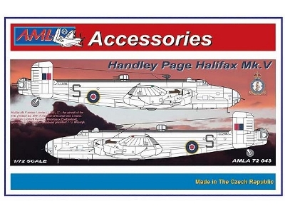 Handley-page Halifax B Mk.V Decals And Conversion Set (For Revell Kits) - zdjęcie 1