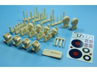 Handley-page Halifax B Mk.V Decals And Conversion Set (For Revell Kits) - zdjęcie 2