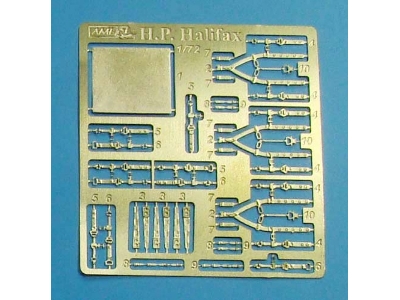 Handley-page Halifax B Mk.V Decals And Conversion Set (For Revell Kits) - zdjęcie 4