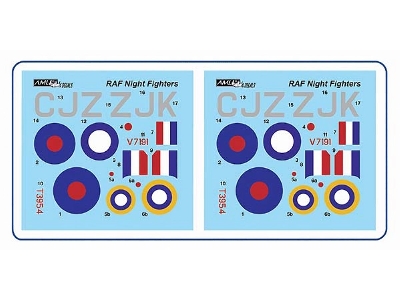 Raf Night Fighters Part I - hurricane Mk.I & defiant Mk.I Conversion Set (For Airfix, Revell And Hasegawa Kits) - zdjęcie 5