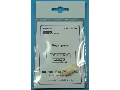 Boulton-paul Defiant Mk.I - 6 Stub Exhaust Versions (For Airfix, Revell And Hasegawa Kits) - zdjęcie 1