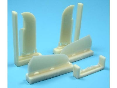 Bristol Beaufighter - Flat Tailplane / Stabiliser (Designed To Be Used With Airfix Kits) - zdjęcie 3