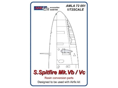 Supermarine Spitfire Mk.Vb/C - Conversion Set (Designed To Be Used With Airfix Kits) - zdjęcie 3