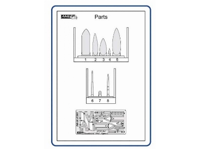 Supermarine Spitfire Mk.Vb/C - Conversion Set (Designed To Be Used With Airfix Kits) - zdjęcie 5