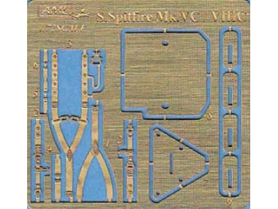 Supermarine Spitfire Mk.Vc / Mk.Viiic - Conversion Set (Designed To Be Used With Airfix Kits) - zdjęcie 2
