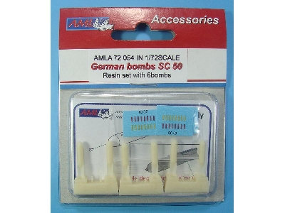 German Bombs Sc-50 (6 Pcs) - zdjęcie 2