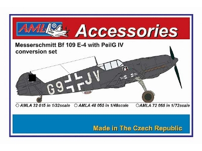 Messerschmitt Bf-109 E-4 With Peilg Iv Conversion Set - zdjęcie 1