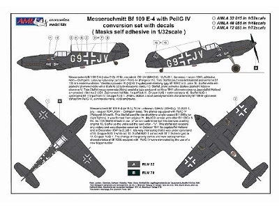 Messerschmitt Bf-109 E-4 With Peilg Iv Conversion Set - zdjęcie 2