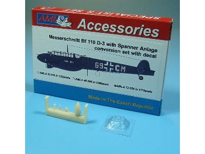 Messerschmitt Bf-110 D-3 With Spanner Anlage Conversion Set - zdjęcie 5