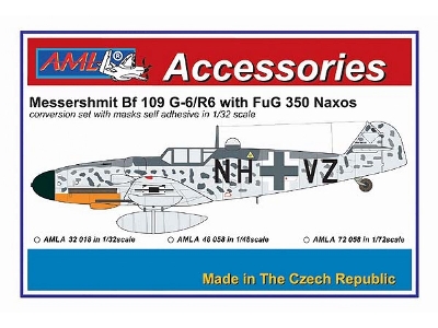 Messerschmitt Bf-109 G-6/R-6 With Fug-350 Naxos Conversion Set - zdjęcie 1