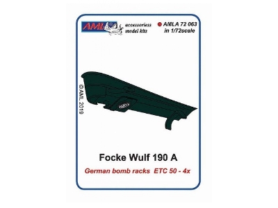 Focke-wulf Fw 190 A - Etc 50 Bomb Racks (4 Pcs) - zdjęcie 3