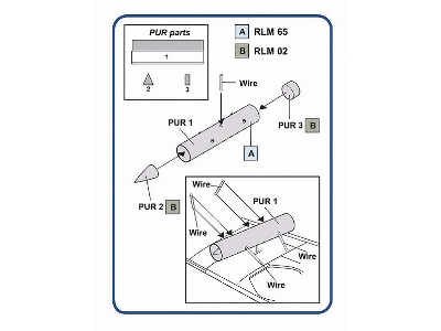 Wgr.21 For Bf-109 G And Fw-190 A/F (For Airfix, Eduard, Hasegawa And Revell Kits) - zdjęcie 3