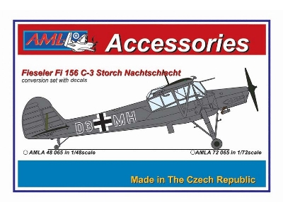 Fieseler Fi-156 C-3 Nachtschlacht Conversion Set (For Academy, Airfix, Heller And Smer Kits) - zdjęcie 1