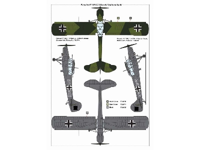 Fieseler Fi-156 C-3 Nachtschlacht Conversion Set (For Academy, Airfix, Heller And Smer Kits) - zdjęcie 3