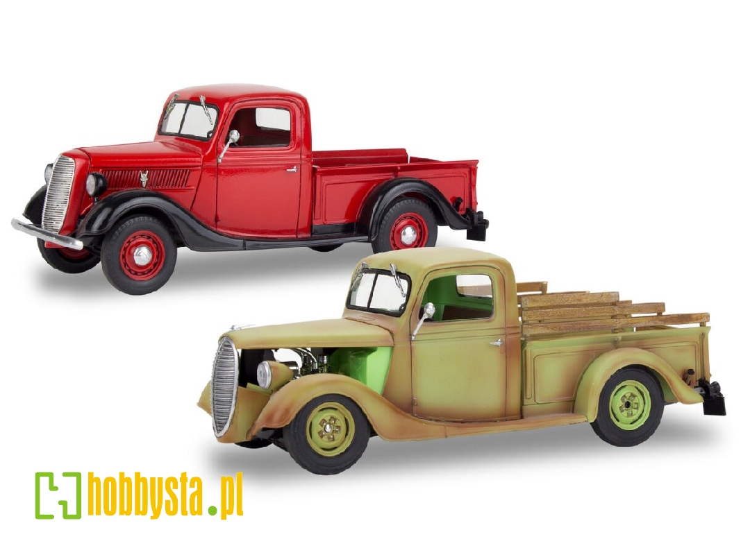 Ford Pickup Street Rod With Surf Board 1937 - zdjęcie 1 Ford Pickup Street Rod With Surf Board 1937 - zdjęcie 1