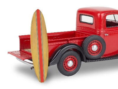 Ford Pickup Street Rod With Surf Board 1937 - zdjęcie 3