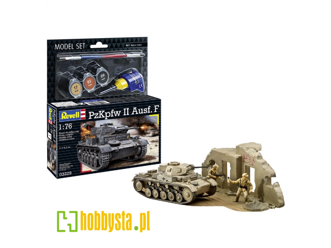 Pz.Kpfw. Ii Ausf. F Model Set - zdjęcie 1 Pz.Kpfw. Ii Ausf. F Model Set - zdjęcie 1