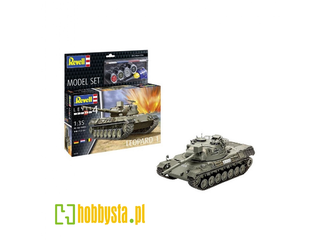 Leopard 1 Model Set - zdjęcie 1 Leopard 1 Model Set - zdjęcie 1