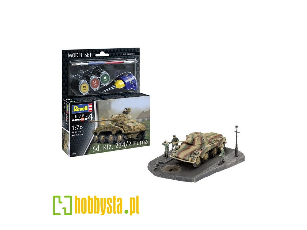 Sd.Kfz 234/2 Puma Model Set - zdjęcie 1 Sd.Kfz 234/2 Puma Model Set - zdjęcie 1