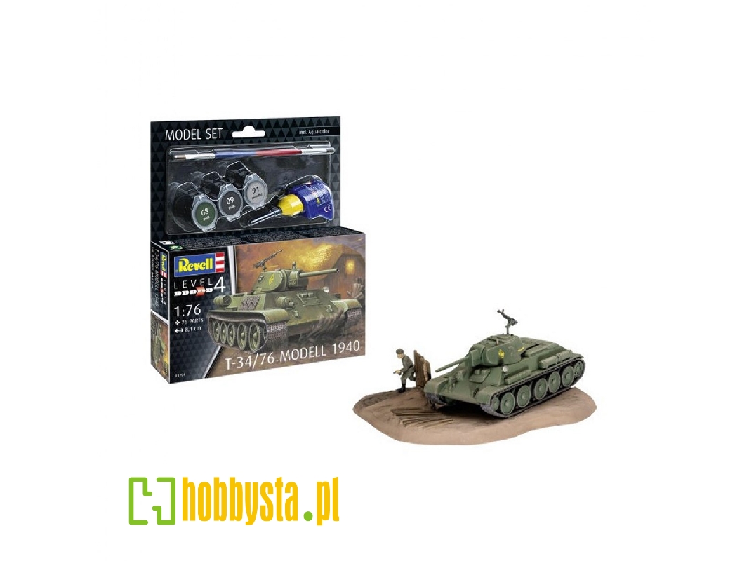 T-34/76 Model 1940 Model Set - zdjęcie 1 T-34/76 Model 1940 Model Set - zdjęcie 1