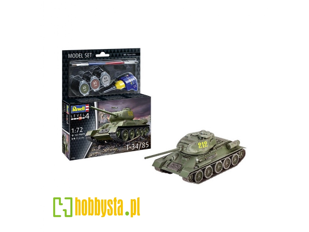 T-34/85 Model Set - zdjęcie 1 T-34/85 Model Set - zdjęcie 1