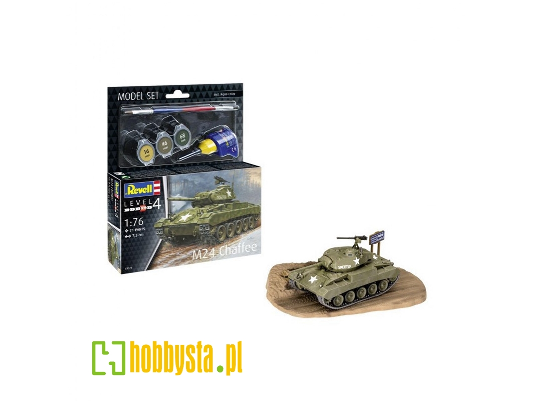 M24 Chaffee Model Set - zdjęcie 1 M24 Chaffee Model Set - zdjęcie 1