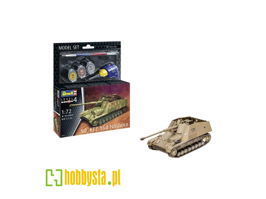 Sd.Kfz. 164 Nashorn Model Set - zdjęcie 1 Sd.Kfz. 164 Nashorn Model Set - zdjęcie 1
