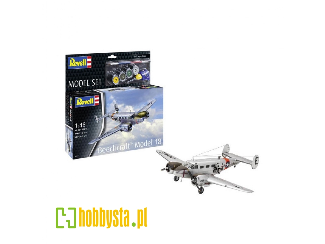 Beechcraft Model 18 Model Set - zdjęcie 1 Beechcraft Model 18 Model Set - zdjęcie 1