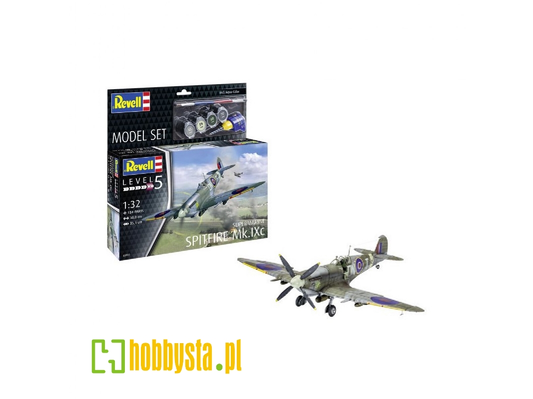 Supermarine Spitfire Mk. Ixc Model Set - zdjęcie 1 Supermarine Spitfire Mk. Ixc Model Set - zdjęcie 1