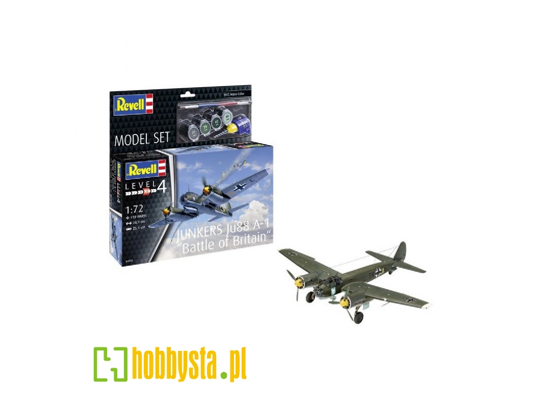 Junkers Ju 88 A-1 'battle Of Britain' Model Set - zdjęcie 1 Junkers Ju 88 A-1 'battle Of Britain' Model Set - zdjęcie 1